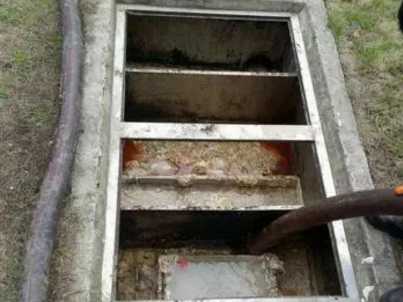 九台隔油池清理