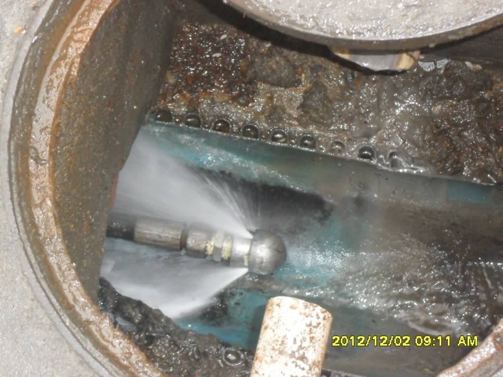 九台污水管道高压清洗