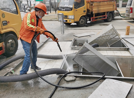 九台隔油池清理